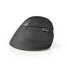 Nedis ERGOMSMWS100BK Ergonomic Wireless Mouse Mini 1600 Dpi 6-button Black