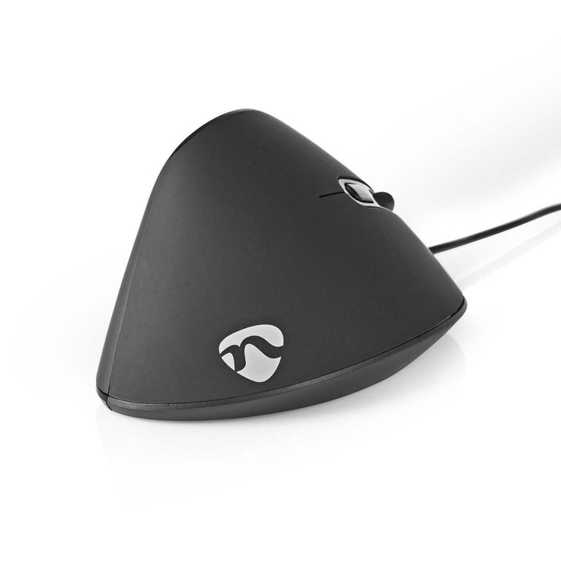 Nedis ERGOMSWD100BK Ergonomic Wired Mouse 3200 Dpi 6-button Black