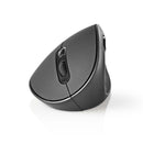 Nedis ERGOMSWS100BK Ergonomic Wireless Mouse 1600 Dpi 6-button Black