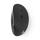 Nedis ERGOMSWS100BK Ergonomic Wireless Mouse 1600 Dpi 6-button Black