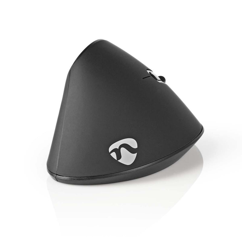 Nedis ERGOMSWS100BK Ergonomic Wireless Mouse 1600 Dpi 6-button Black