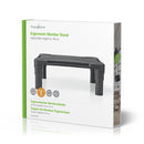 Nedis ERGOAMS100BK Ergonomic Monitor Stand Adjustable Zwart