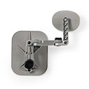 Nedis ERGOCAR100ME Ergonomisch Armsteun Zwenken Bureau Met Muismat Metaal