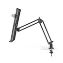 Nedis ERGOCH300BK Ergonomische Documenthouder Draai- En Kantelbaar Bureaubevestiging Zwart