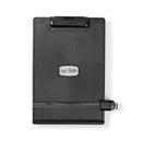 Nedis ERGOCH300BK Ergonomische Documenthouder Draai- En Kantelbaar Bureaubevestiging Zwart