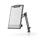 Nedis ERGOCH300BK Ergonomische Documenthouder Draai- En Kantelbaar Bureaubevestiging Zwart