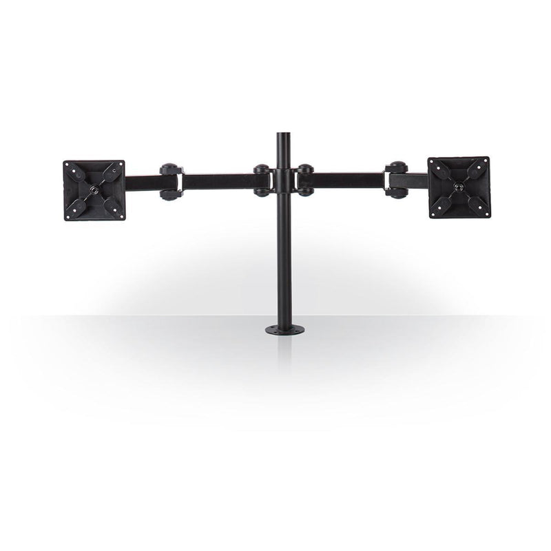 Nedis ERGODMM100BK Ergonomische Monitorbeugel Dubbele Monitor-arm Draai- En Kantelbaar Zwart