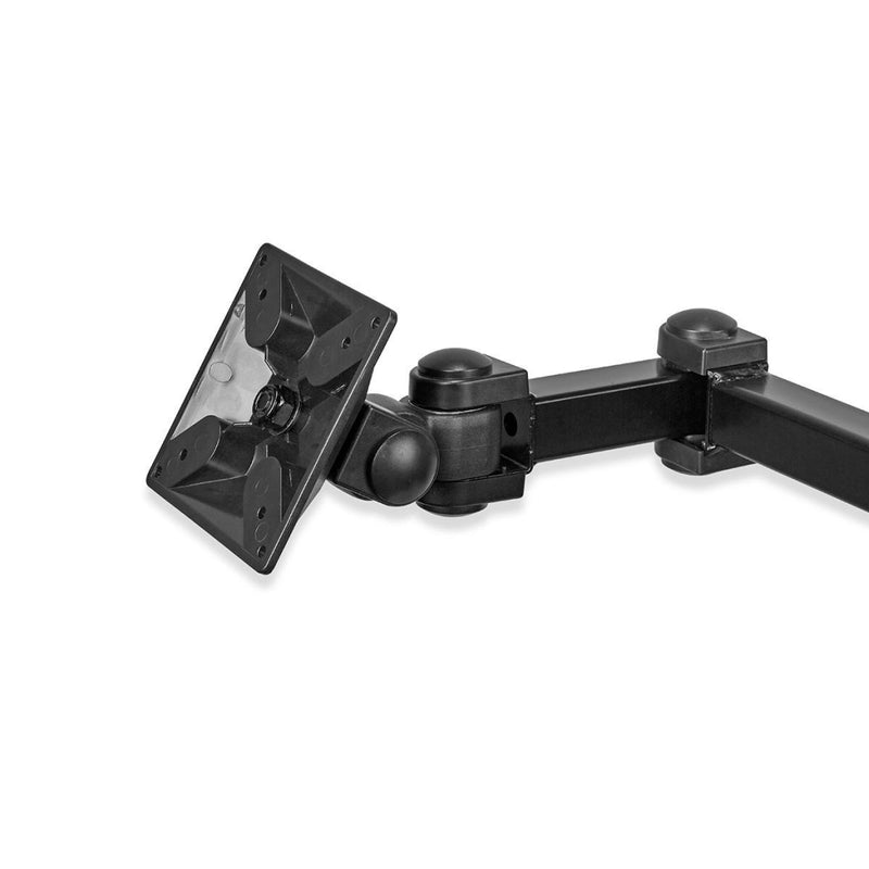 Nedis ERGODMM100BK Ergonomische Monitorbeugel Dubbele Monitor-arm Draai- En Kantelbaar Zwart