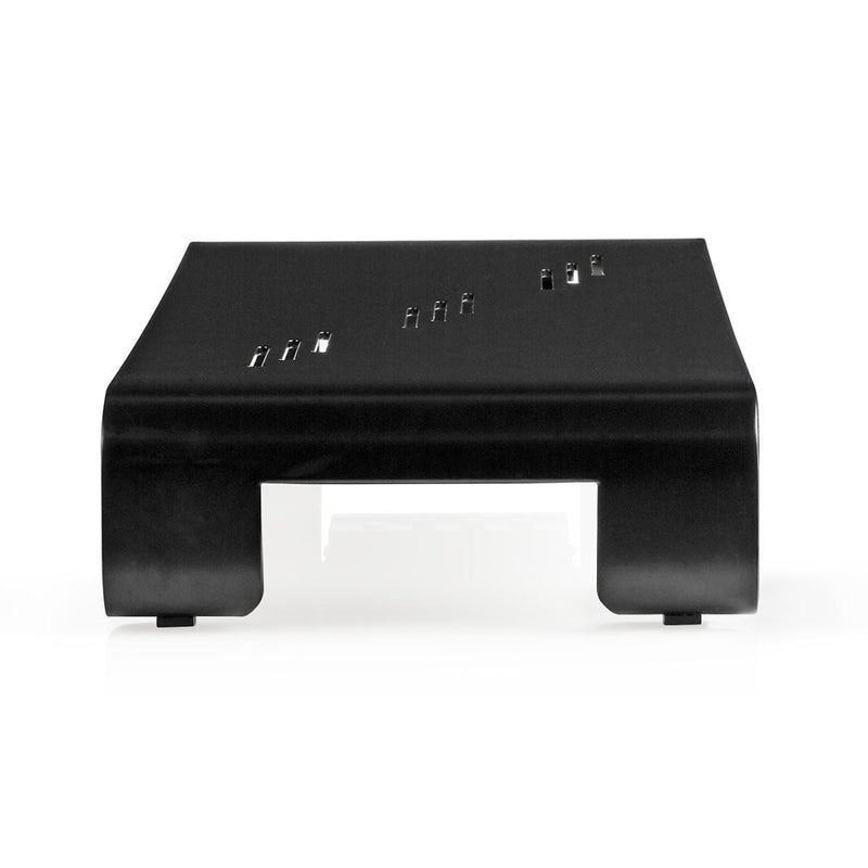 Nedis ERGOMFSU3400BK Ergonomische Multifunctionele Monitorstandaard Usb 3.0 Hub 4-poorts Zwart