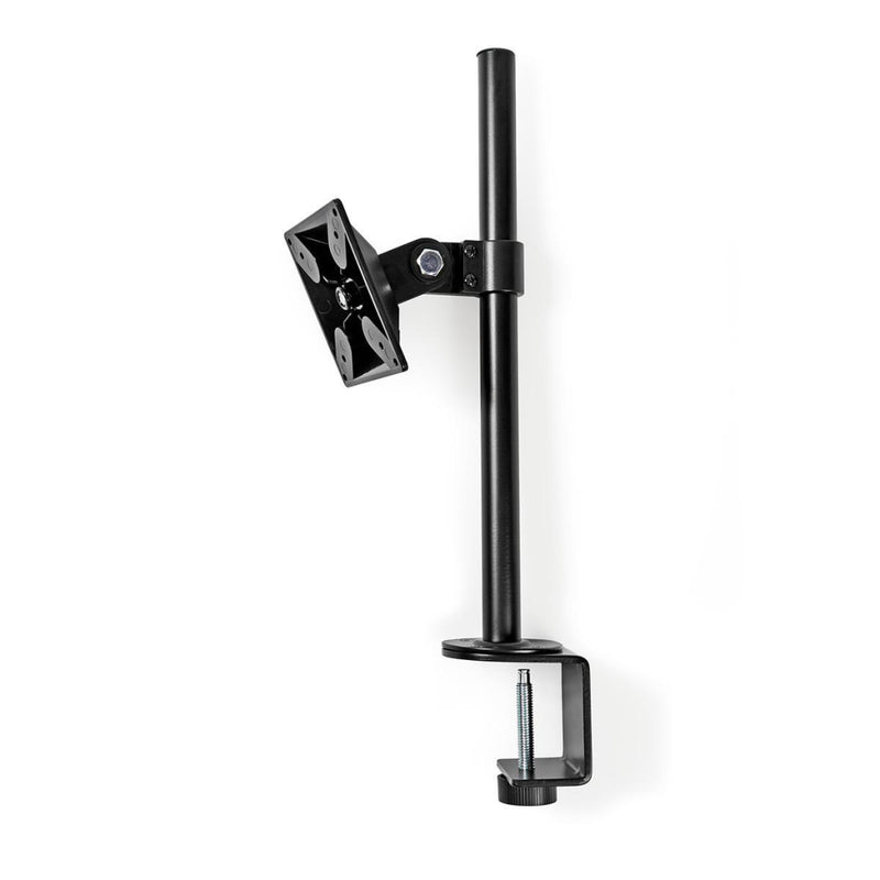 Nedis ERGOSMM100BK Ergonomische Monitorbeugel Eén Monitor-arm Draai- En Kantelbaar Zwart