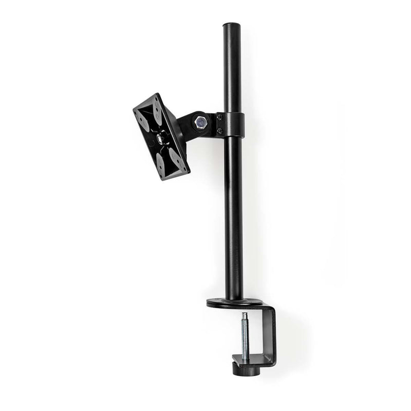 Nedis ERGOSMM100BK Ergonomische Monitorbeugel Eén Monitor-arm Draai- En Kantelbaar Zwart