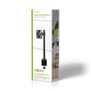 Nedis ERGOSMM100BK Ergonomische Monitorbeugel Eén Monitor-arm Draai- En Kantelbaar Zwart