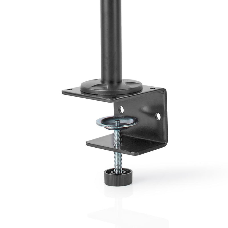 Nedis ERGOTMM100BK Ergonomische Monitorbeugel Drie Monitor-armen Draai- En Kantelbaar Zwart