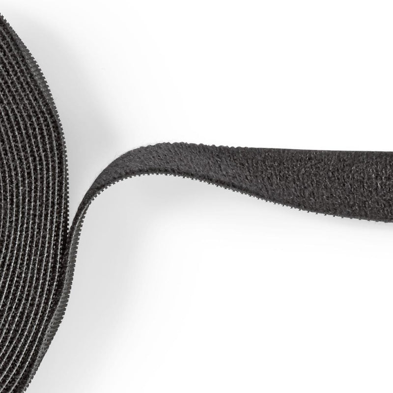 Nedis ERGOVELC91BK Klittenband Op Rol 9100 X 16 Mm Zwart
