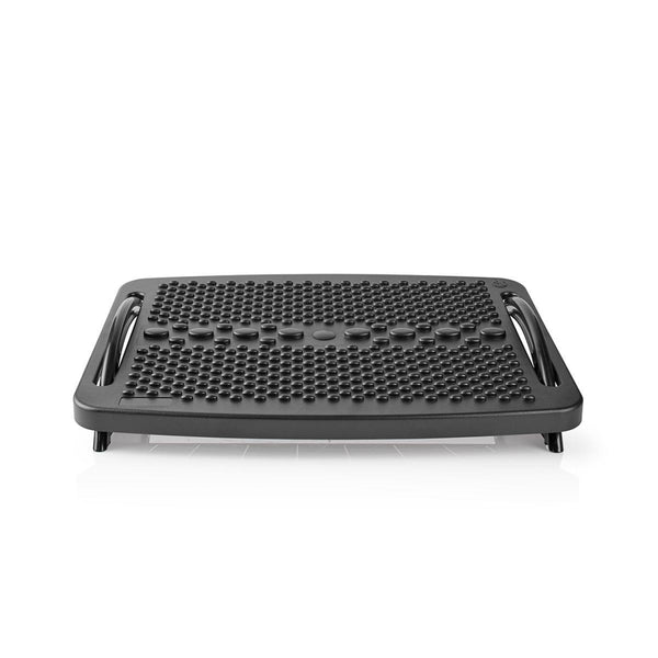 Nedis ERGOFR100BK Voetsteun Ergonomisch Kunststof Zwart