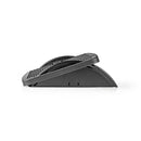 Nedis ERGOFR100BK Voetsteun Ergonomisch Kunststof Zwart