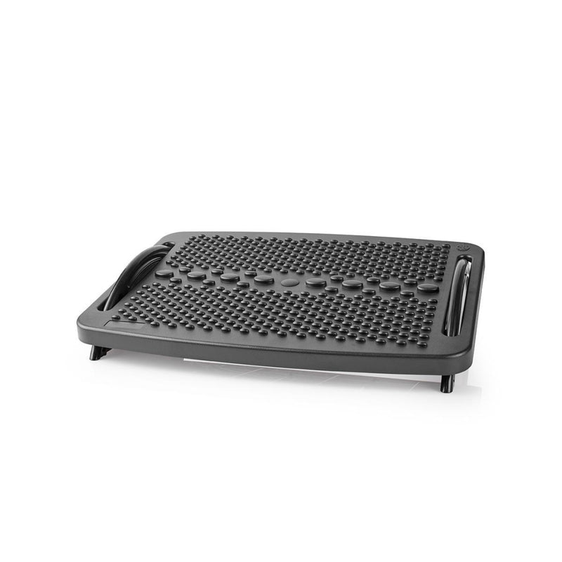 Nedis ERGOFR100BK Voetsteun Ergonomisch Kunststof Zwart