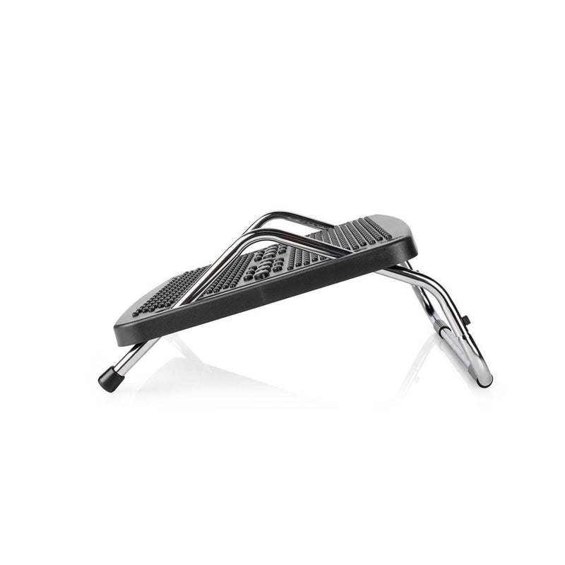 Nedis ERGOFR200BK Voetsteun Ergonomisch Metaal Zwart