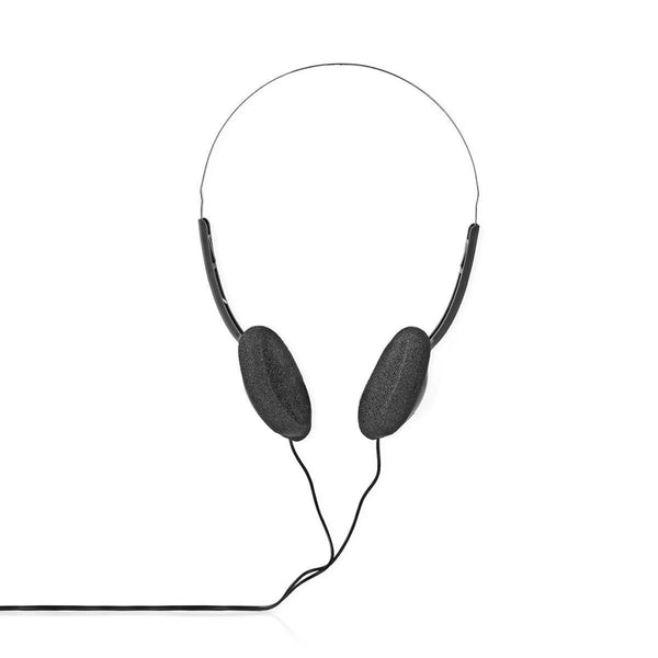 Nedis HPWD1101BK On-ear Koptelefoon Bedraad 1,10 M Zwart