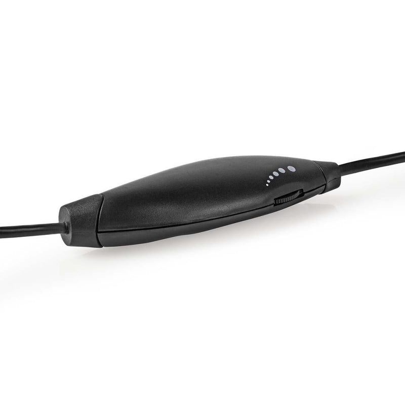 Nedis HPWD3200BK Over-ear Koptelefoon Bedraad 2,50 M Zwart