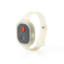 Nedis ALRMPW20AT Persoonlijk Veiligheidsalarm Waterdicht Ontwerp Met Polsbandje &ge; 85db-alarm Kni