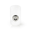 Nedis LNLGETRWT Plug-in Led Nachtlamp Met Stekker En Zaklamp Dag/nachtsensor Bewegingssensor