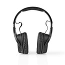 Nedis HPDB200BK Draadloze Koptelefoon Dab+ / Fm / Bluetooth&reg; Over-ear Opvouwbaar Reisetui Zwart