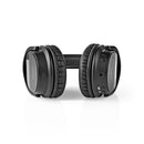 Nedis HPDB200BK Draadloze Koptelefoon Dab+ / Fm / Bluetooth&reg; Over-ear Opvouwbaar Reisetui Zwart
