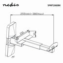 Nedis SPMT2000BK Speakerbeugel Draai- En Kantelbaar 20 Kg Zwart