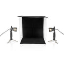 Nedis SKT010WT Led Fotostudioset 40 X 40 Cm 6500 K Opvouwbaar