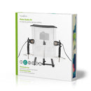 Nedis SKT010WT Led Fotostudioset 40 X 40 Cm 6500 K Opvouwbaar