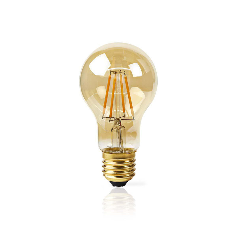 Nedis WIFILF10GDA60 Wi-fi Smart Led-lamp Met Filament E27 A60 5 W 500 Lm