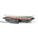 Nedis BBQE110BK Elektrische Barbecue Rechthoekig 38 X 22 Cm 2000 W