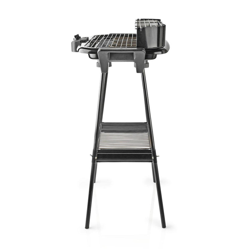 Nedis BBQE111BK Elektrische Barbecue Rechthoekig 46 X 28 Cm 2000 W