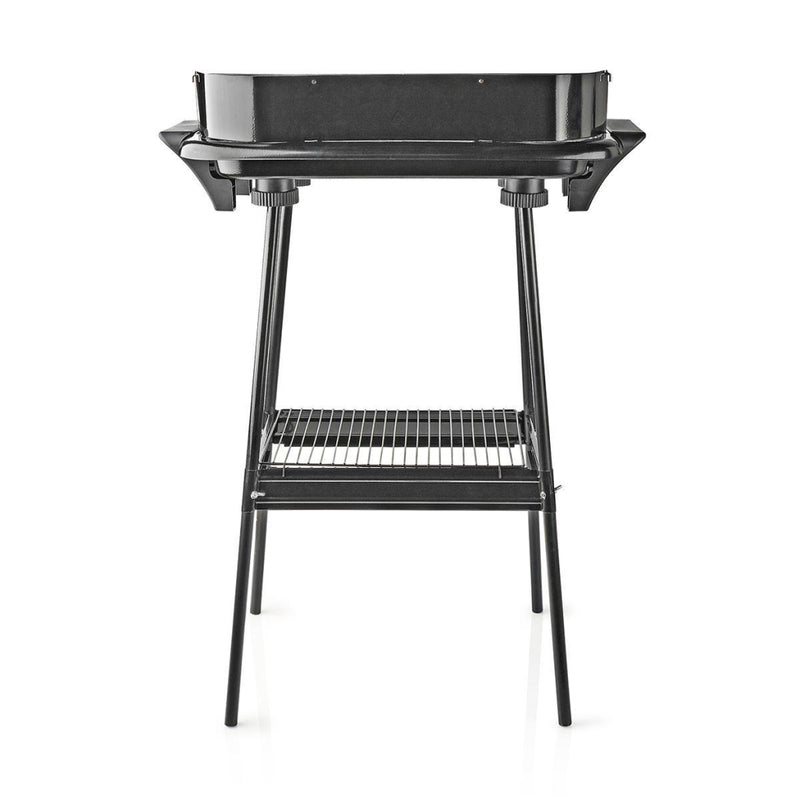 Nedis BBQE111BK Elektrische Barbecue Rechthoekig 46 X 28 Cm 2000 W