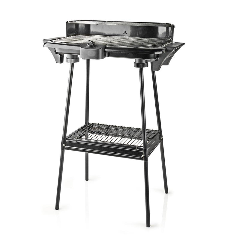 Nedis BBQE111BK Elektrische Barbecue Rechthoekig 46 X 28 Cm 2000 W