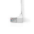 Bandridge BCL8205 Cat6 F/utp-netwerkkabel Rj45 Male - Rj45 Male Haaks 5,00 M Wit