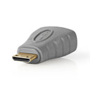 Bandridge BVP125 Hdmi-adapter Hdmi-mini-connector - Hdmi Female Grijs