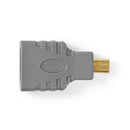Bandridge BVP130 Hdmi-adapter Hdmi-micro-connector - Hdmi Female Grijs