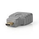 Bandridge BVP130 Hdmi-adapter Hdmi-micro-connector - Hdmi Female Grijs