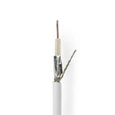 Nedis CSBG4015WT500 Coaxkabel Coax 9 (koka 799) 50,0 M Giftbox Wit