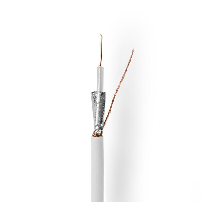 Nedis CSBG4030WT250 Coaxkabel Rg59u 25,0 M Giftbox Wit