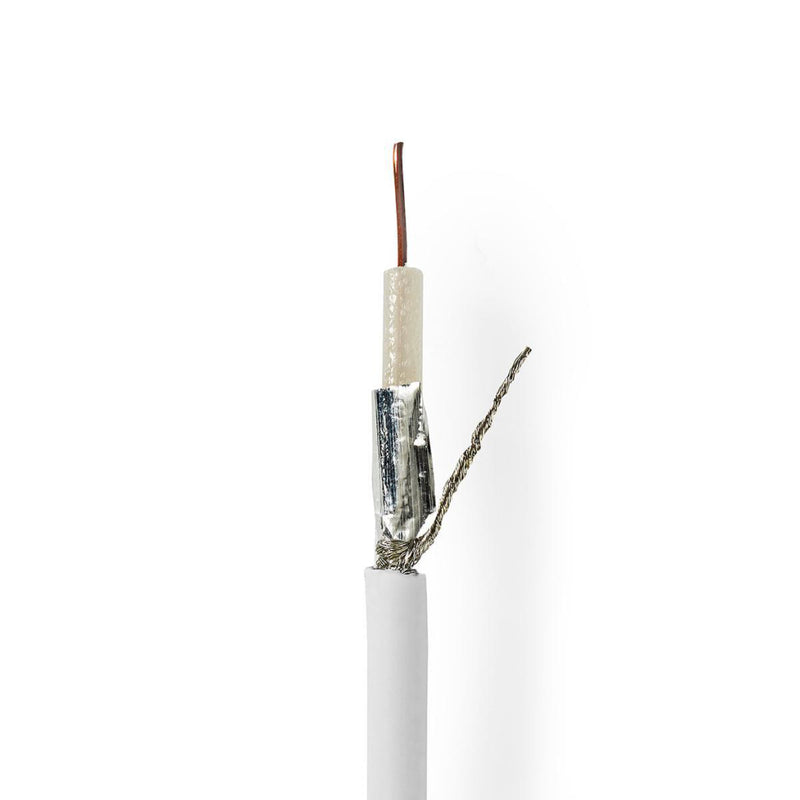 Nedis CSBR4015WT1000 Coaxkabel Coax 9 (koka 799) 100 M Rol Wit