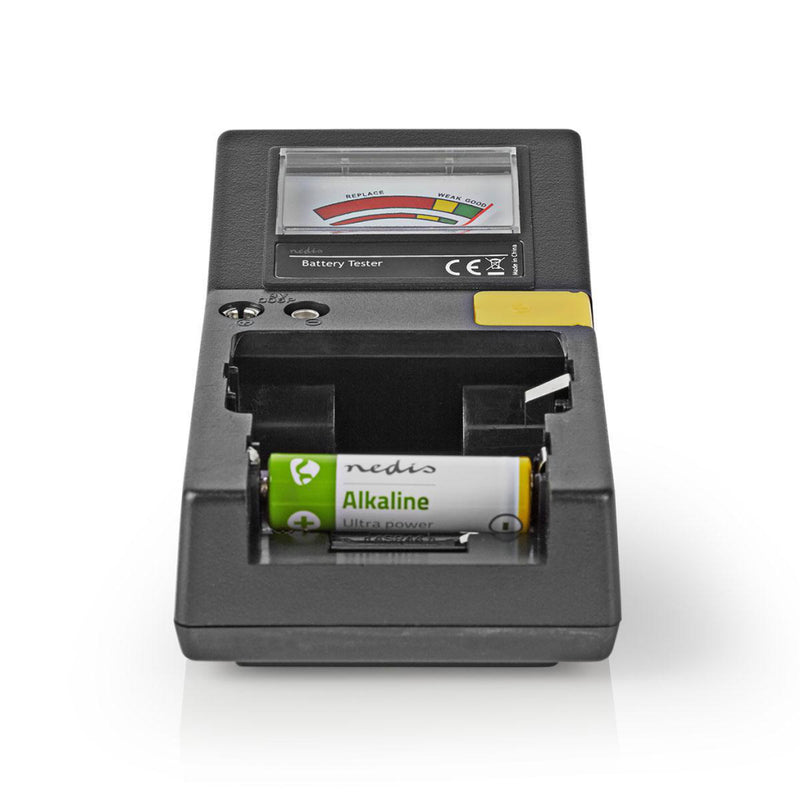 Nedis BATE110 Batterijtester Aaa-, Aa-, C-, D-, 9v- En Knoopcelbatterijen