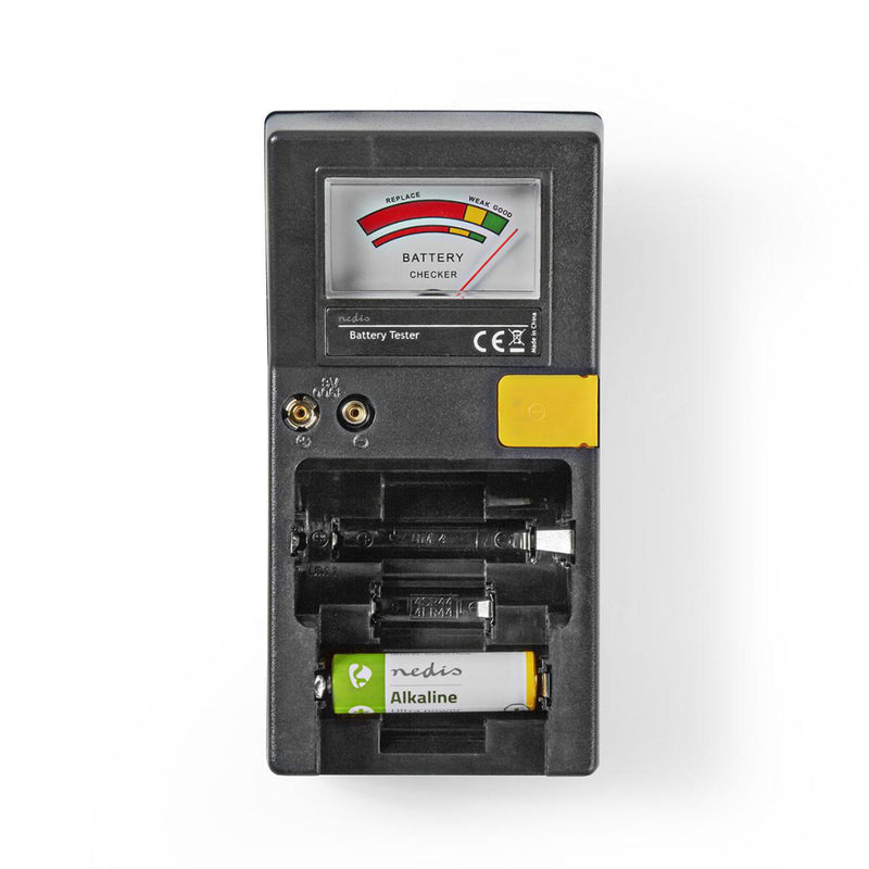 Nedis BATE110 Batterijtester Aaa-, Aa-, C-, D-, 9v- En Knoopcelbatterijen