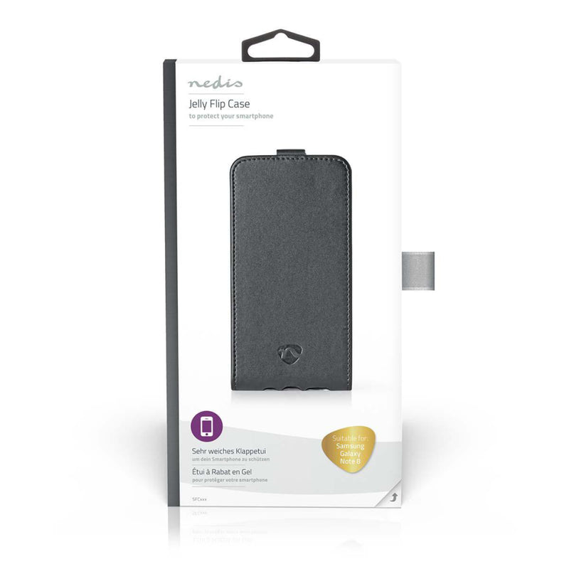 Nedis SFC10005BK Flipcase Voor Samsung Galaxy Note 8 Zwart
