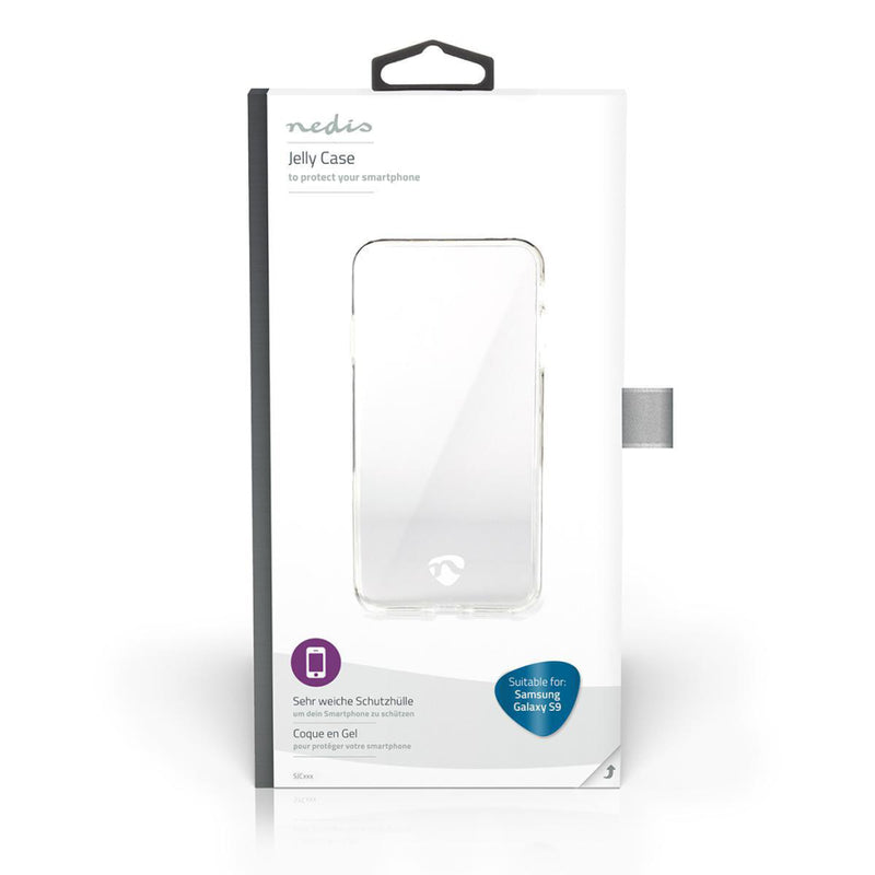Nedis SJC10015TP Jelly Case Gebruikt Voor: Samsung Samsung Galaxy S9 Transparant Tpu