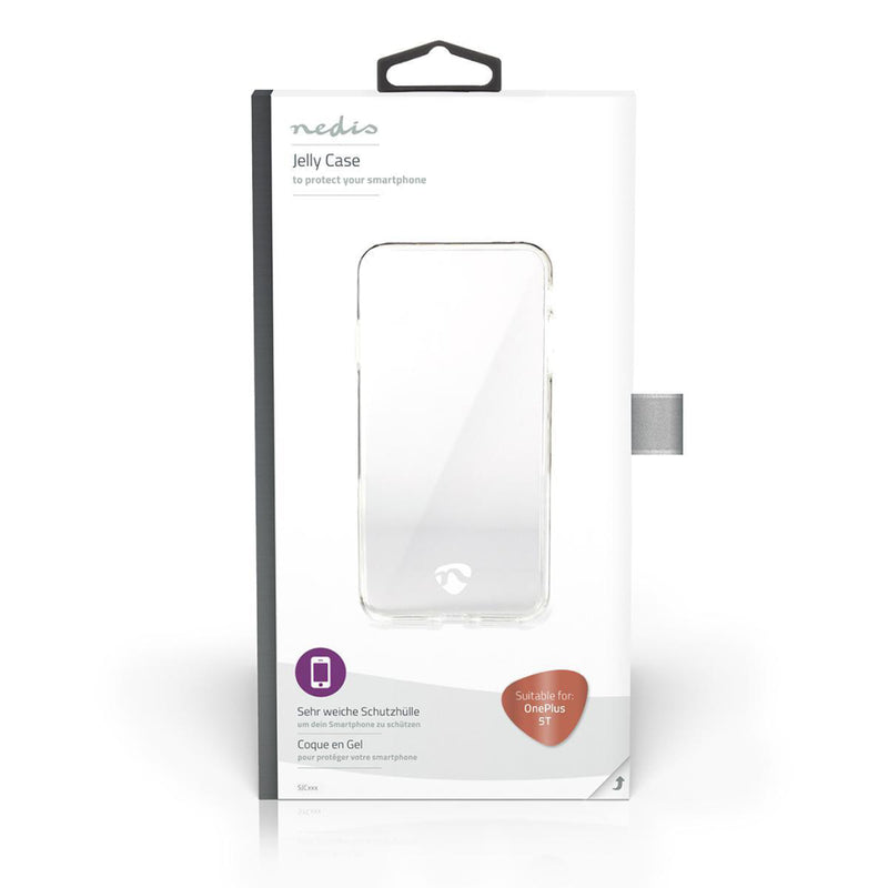 Nedis SJC50003TP Jelly Case Gebruikt Voor: Oneplus Oneplus 5t Transparant Tpu