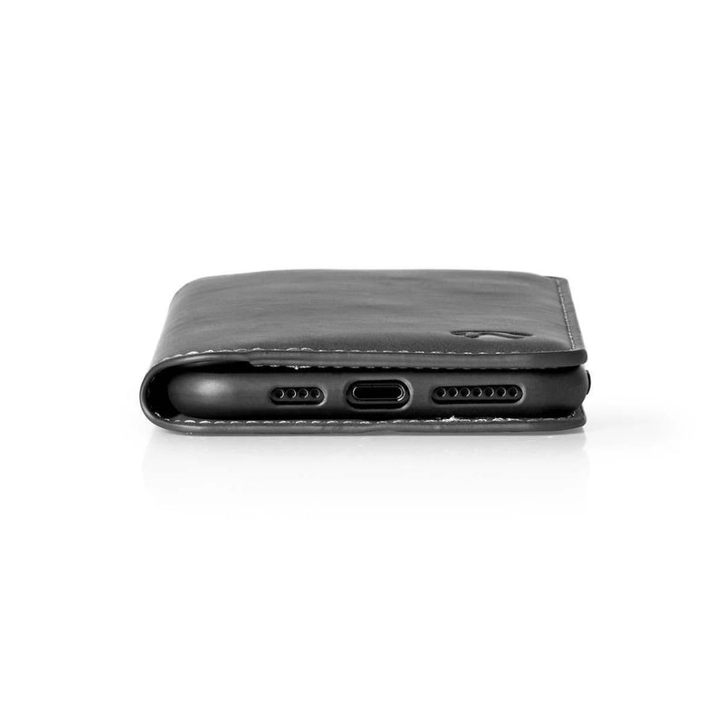 Nedis SSW30008BK Soft Wallet Book Voor Huawei Y6 2018 Zwart