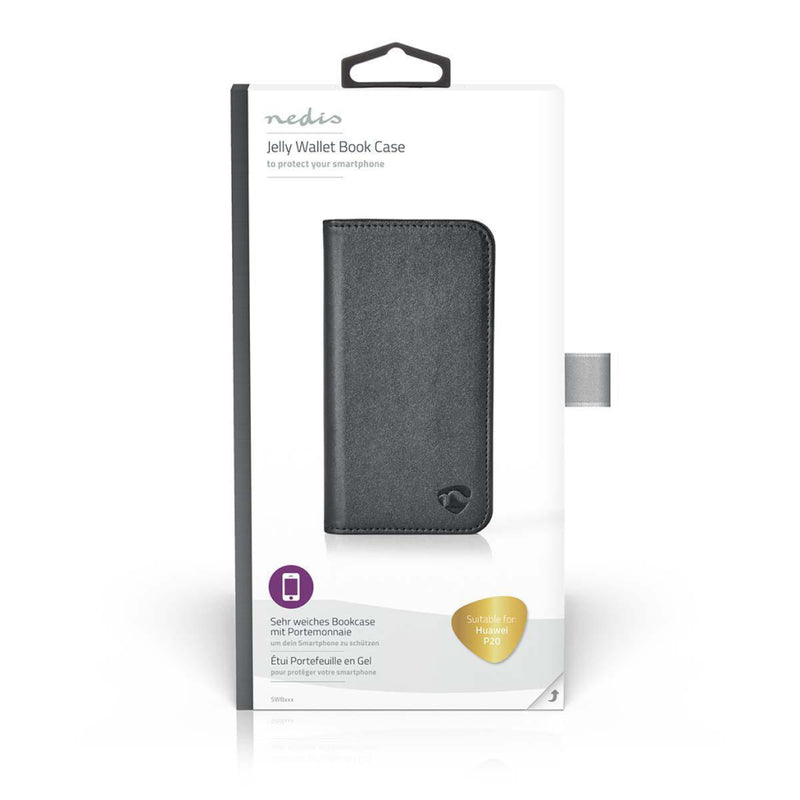 Nedis SWB30012BK Wallet Book Voor Huawei P20 Zwart
